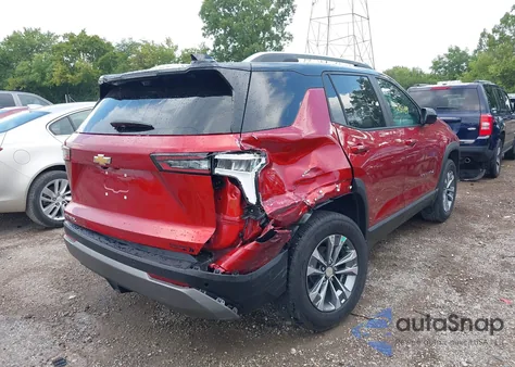 2025 Chevrolet Equinox Fwd Lt из США, поврежденный, VIN 3GNAXHEG0SL101315